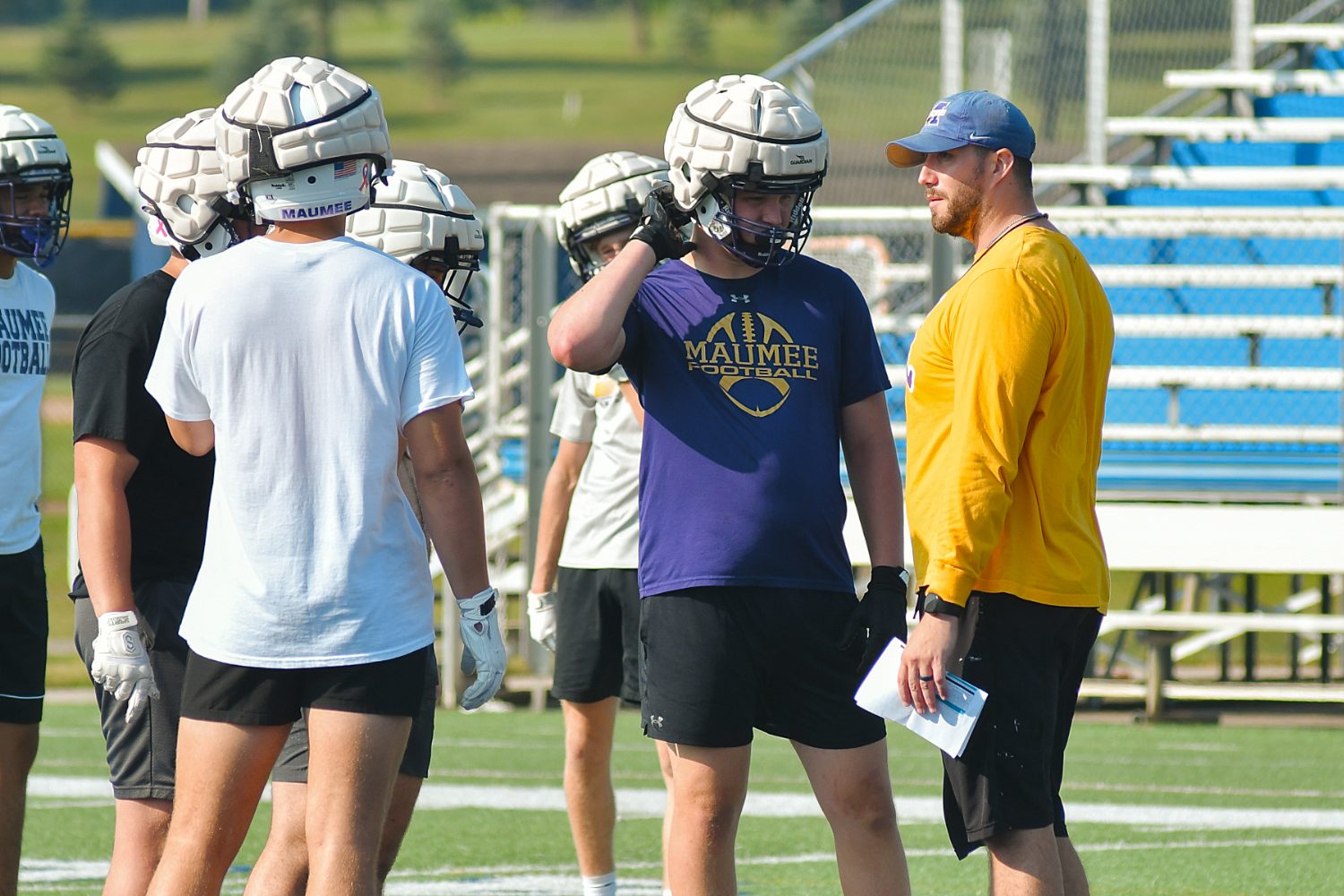 Maumee football growing leaders on and off the field